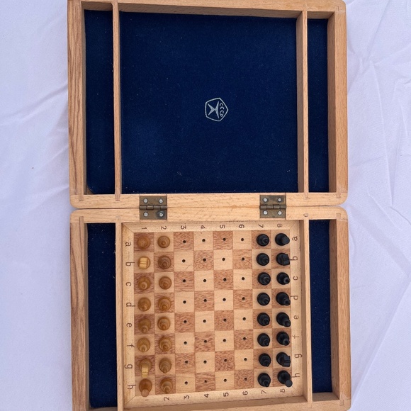 Vintage Soviet Union Wooden Travel Set | Complete - Picture 1 of 13